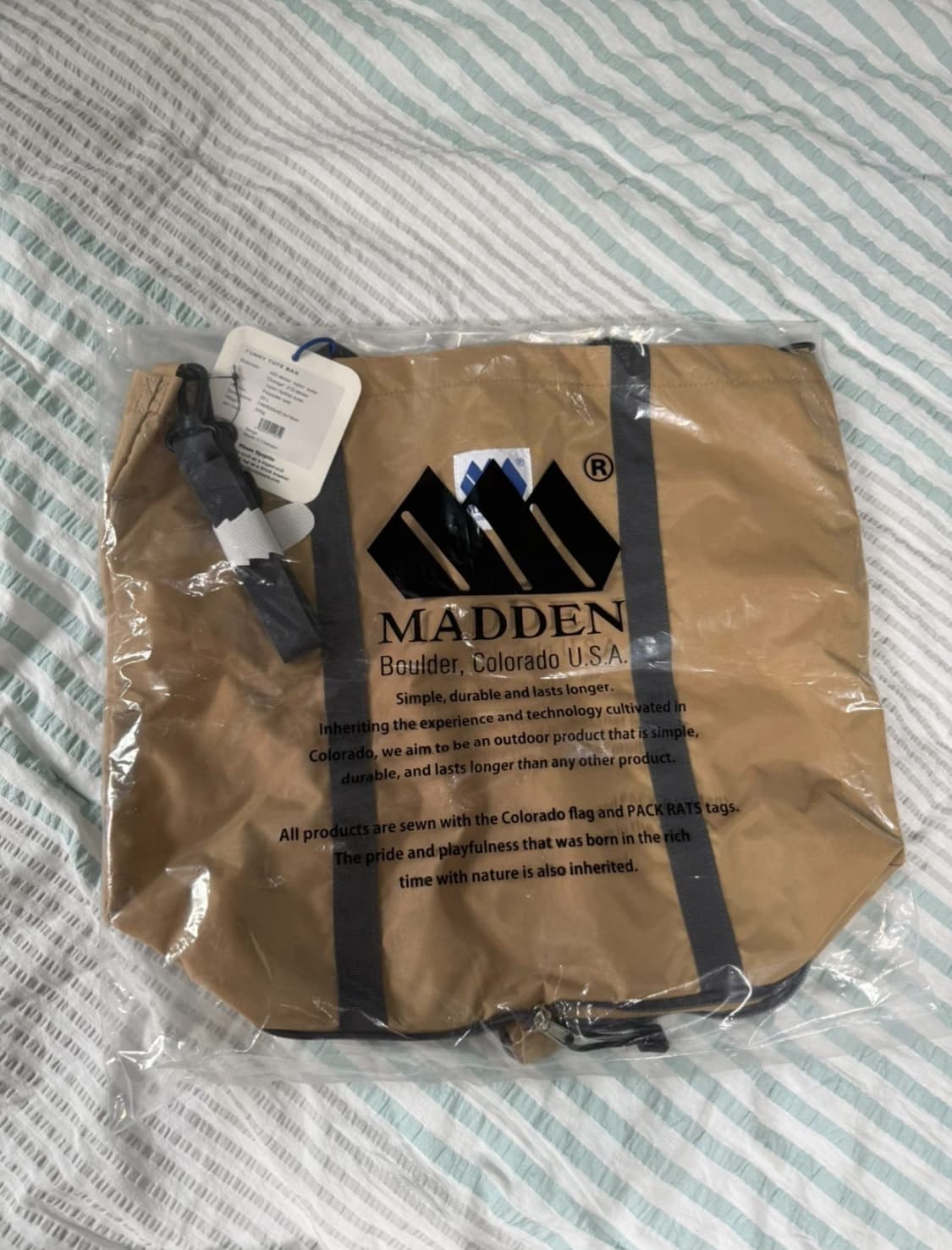 madden 매든 토트백 베이지 상품이미지1