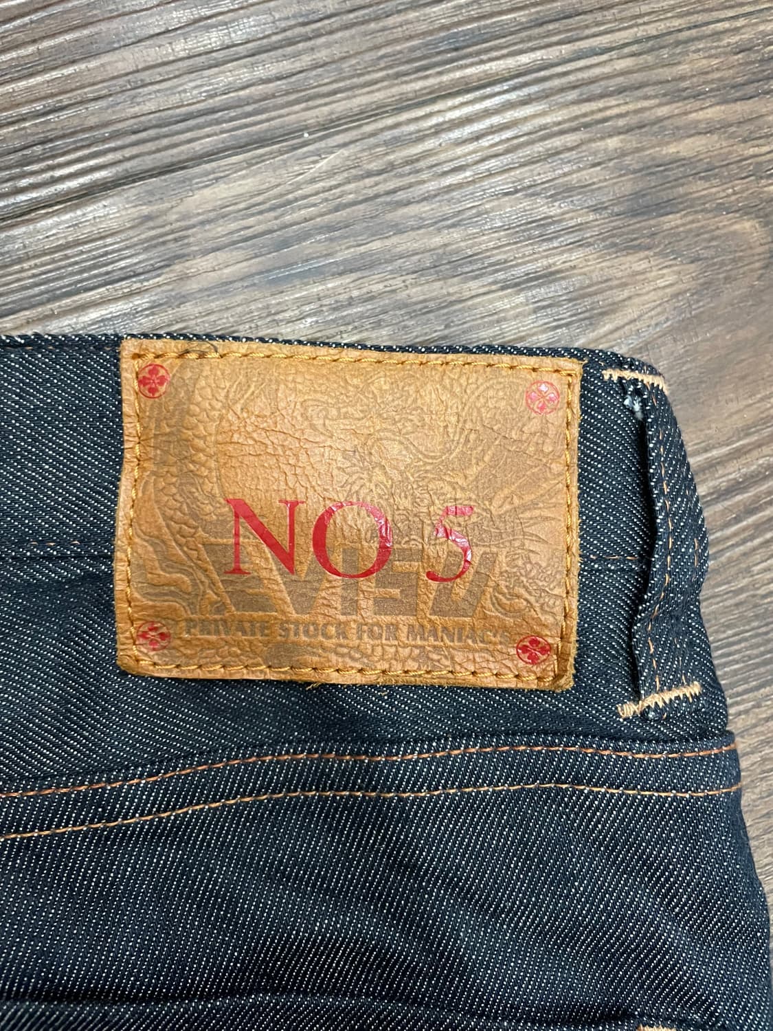 에비수 Evisu 빅 로고 셀비지 데님 상품이미지9