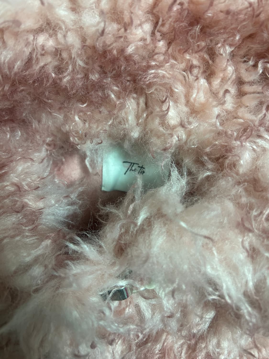 더티스 핑크 퍼 자켓 상품이미지3