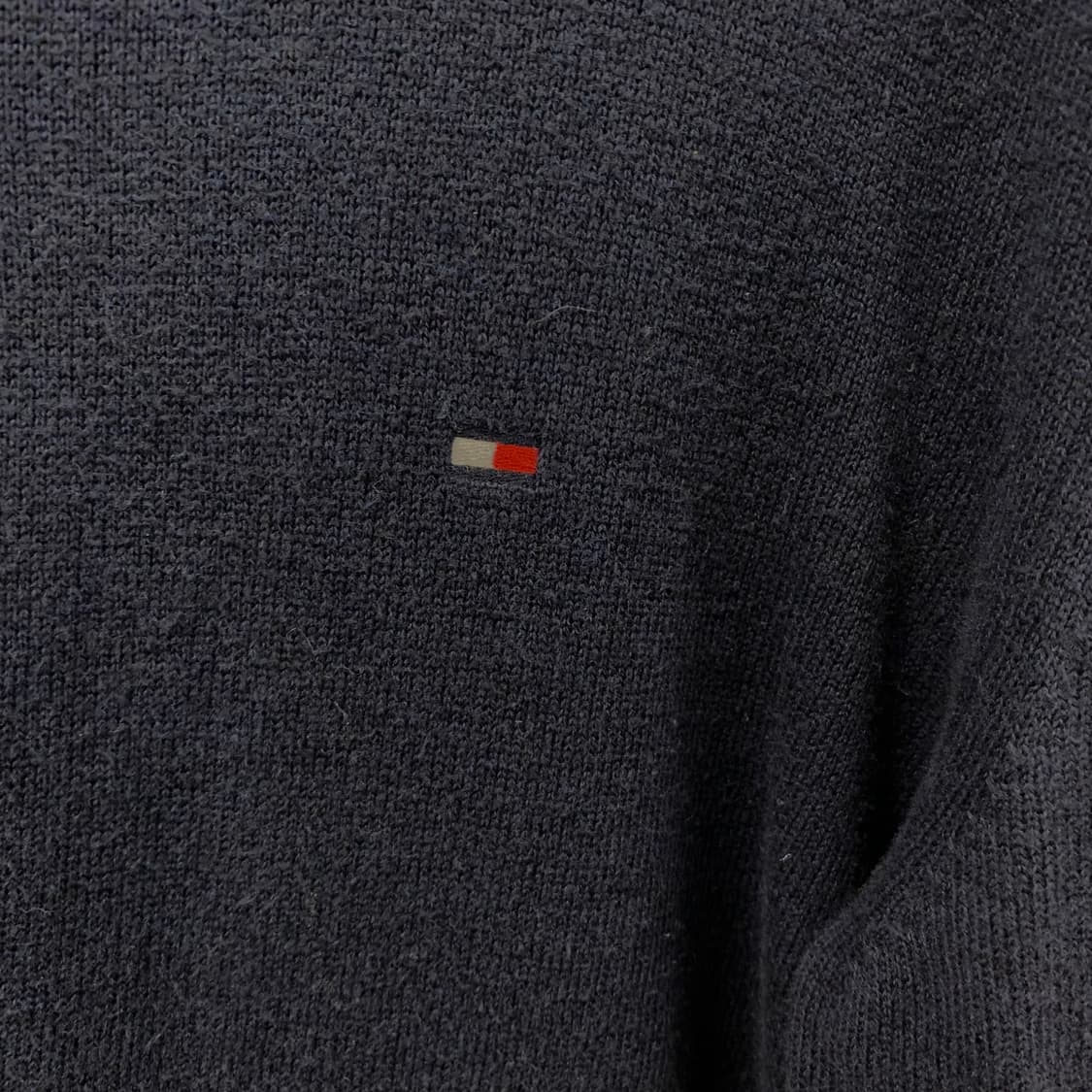 타미힐피거 네이비 니트 집업 가디건 상품이미지3