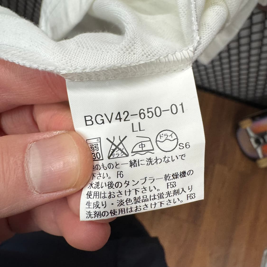 00s 버버리 골프 하프 집업 티셔츠 체크 패턴 포인트 화이트 상품이미지7