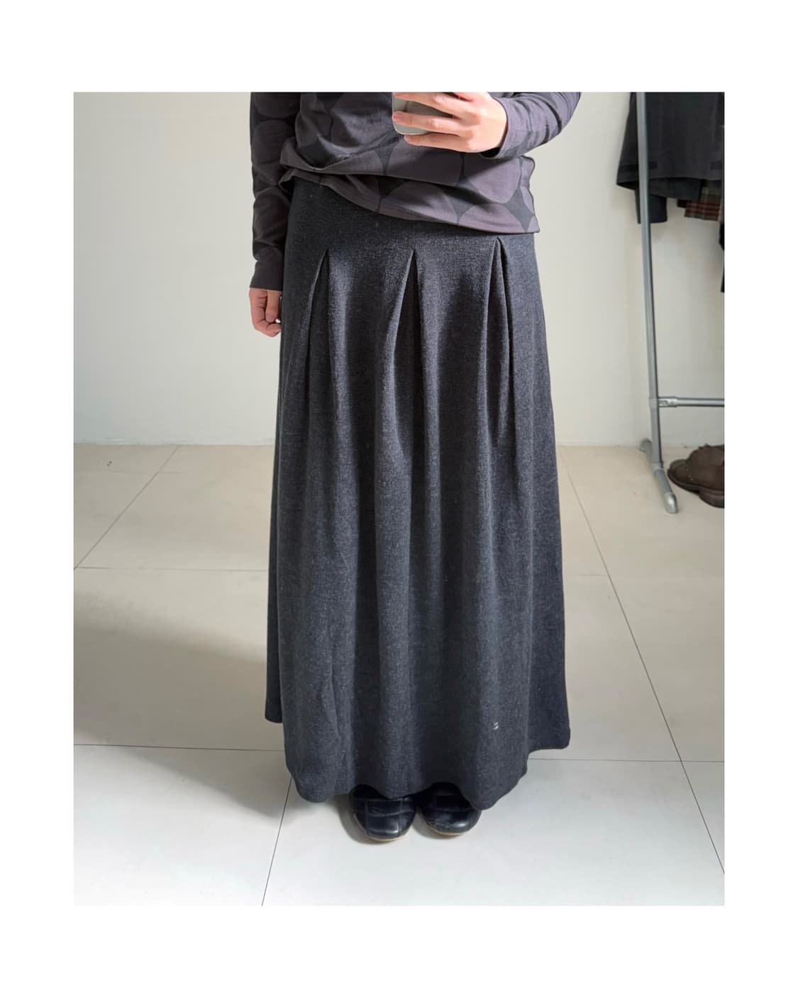 빈티지 롱 스커트 상품이미지1