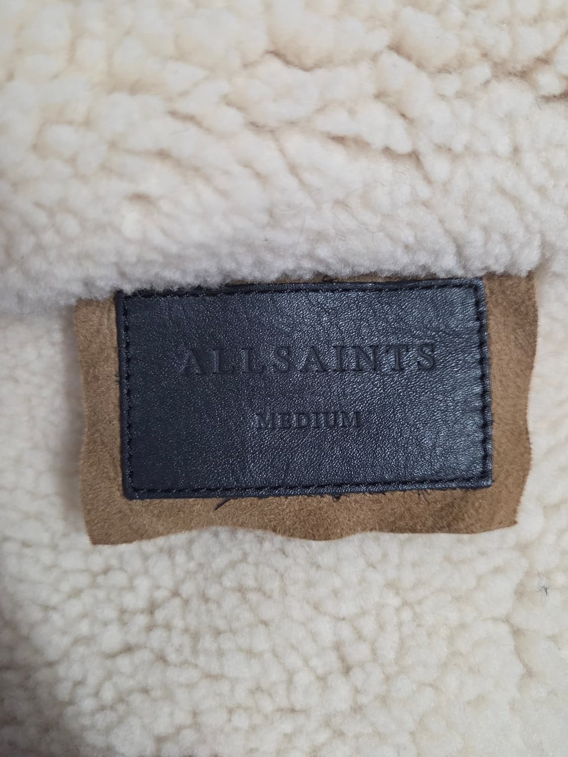 (블랙핑크 지수 착용) [올세인츠] 팔리 시어링 무스탕 | 00006 상품이미지4