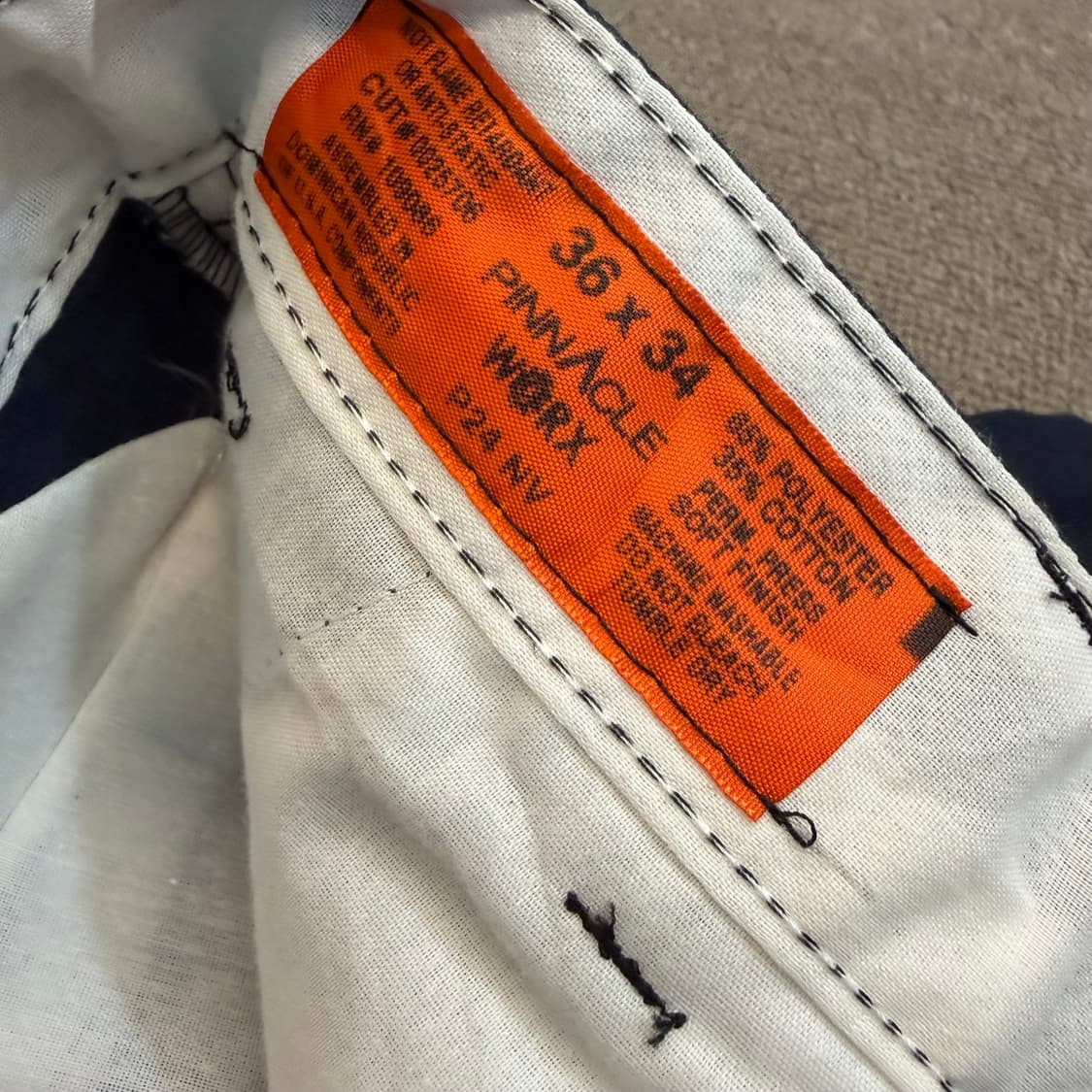 Pinnacle Work usa 워크웨어 치노 사이드포켓 팬츠  상품이미지4