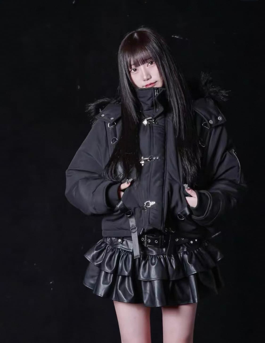 서브컬쳐 블랙퍼 n2b 버클 자켓 점퍼 상품이미지2