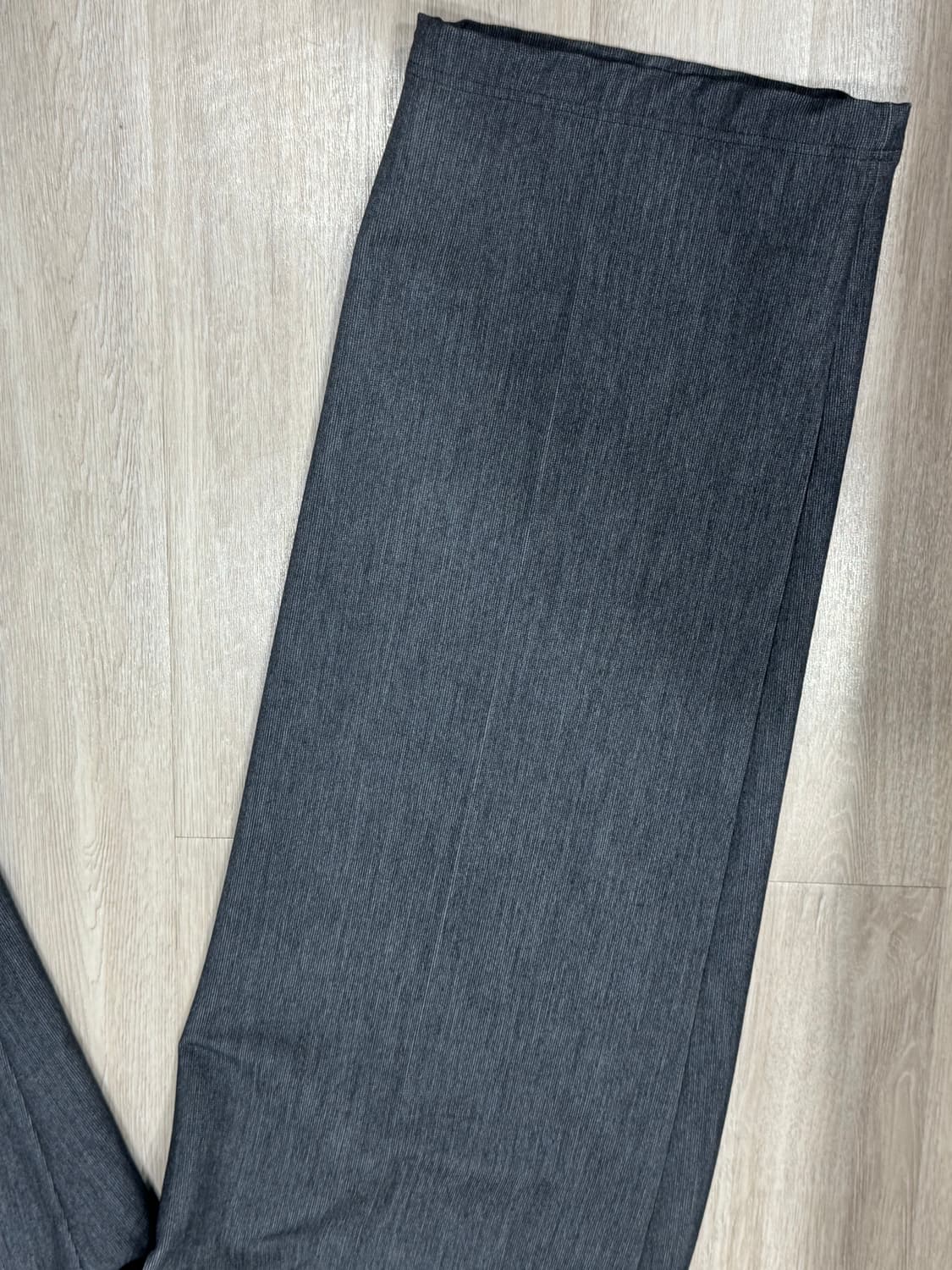 모노프리베 Textured String Pants - Grey 상품이미지3