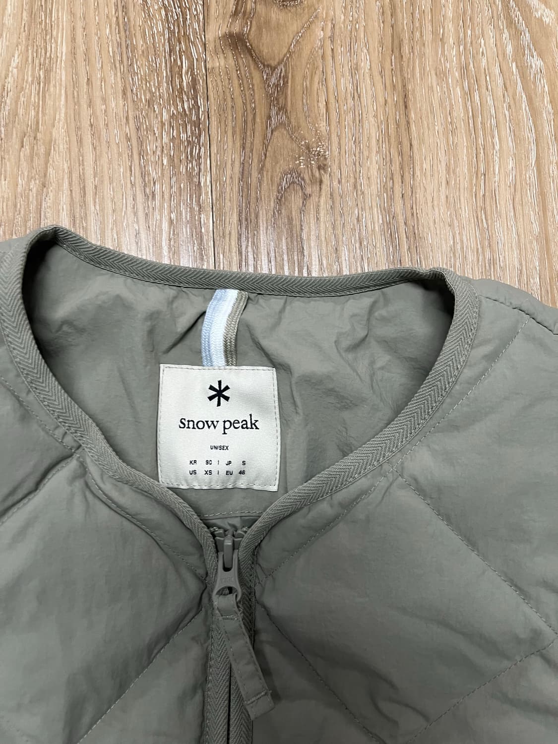 스노우피크 다운 퀄팅 경량 패딩 S 상품이미지3