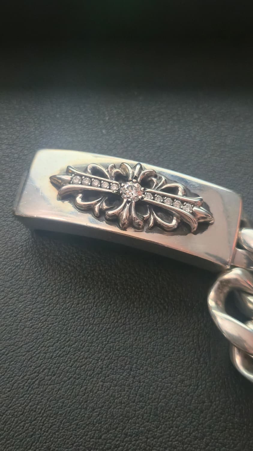 크롬하츠 id클래식 플로랄 풀파베 11링크 상품이미지1