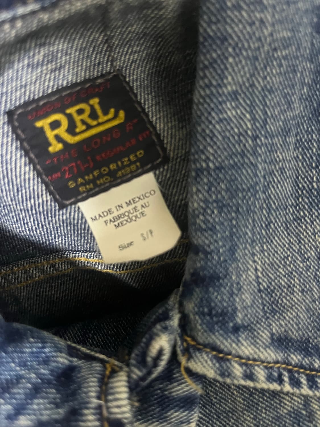 RRL lot271 사이즈 s  상품이미지2
