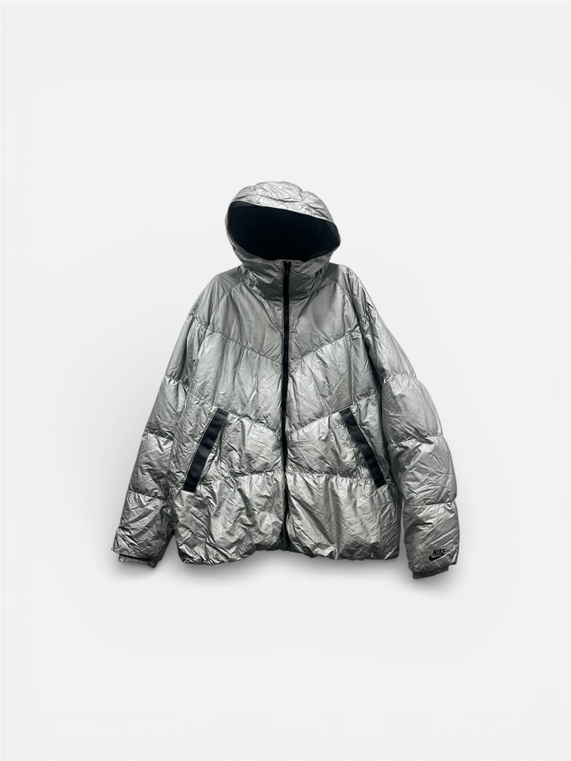 나이키 메탈 실버 덕다운 패딩 남성 L 100-105 상품이미지1