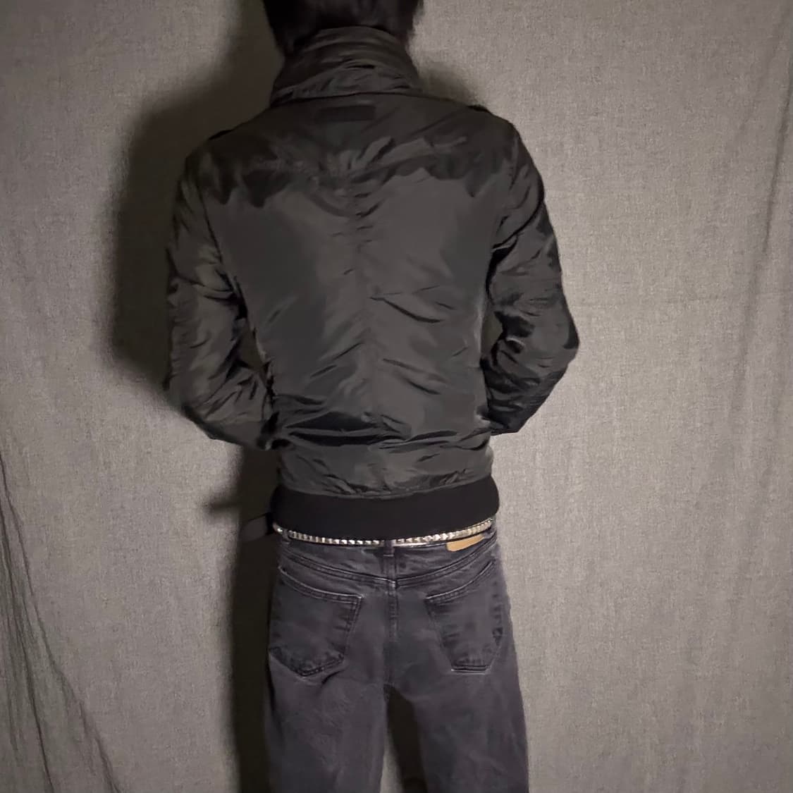 버커루 블랙 바람막이 점퍼 M 상품이미지3