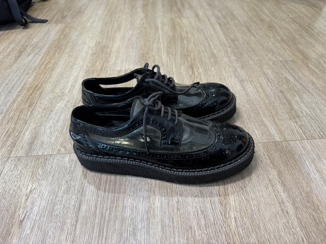 꼼데가르송 윙팁 슈즈 상품이미지4