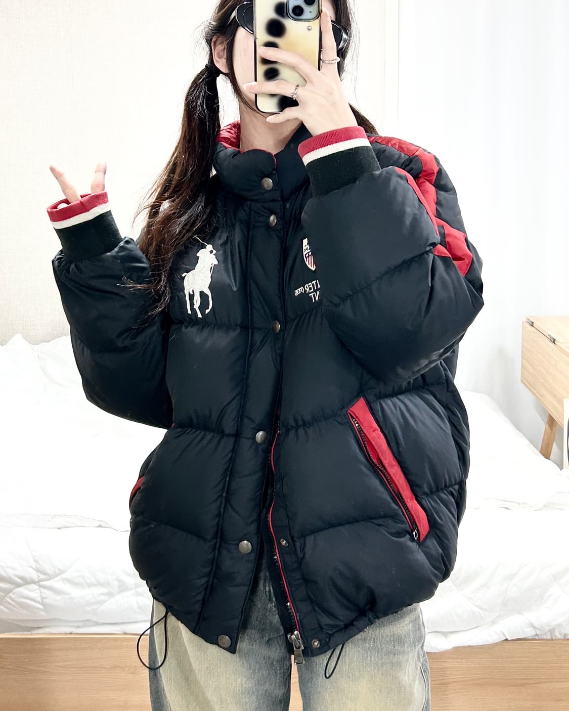 폴로 USA 빅포니 덕다운 패딩 상품이미지3