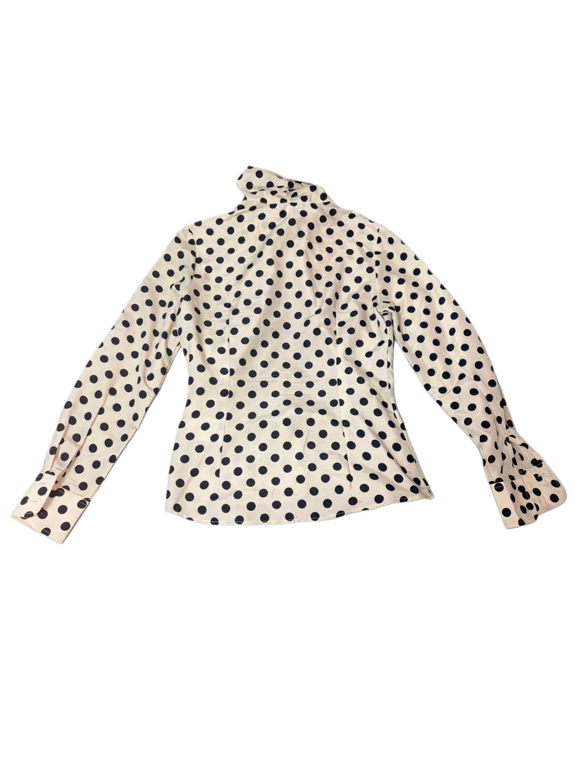 나라카미치에 도트 넥리본 블라우스 상품이미지3