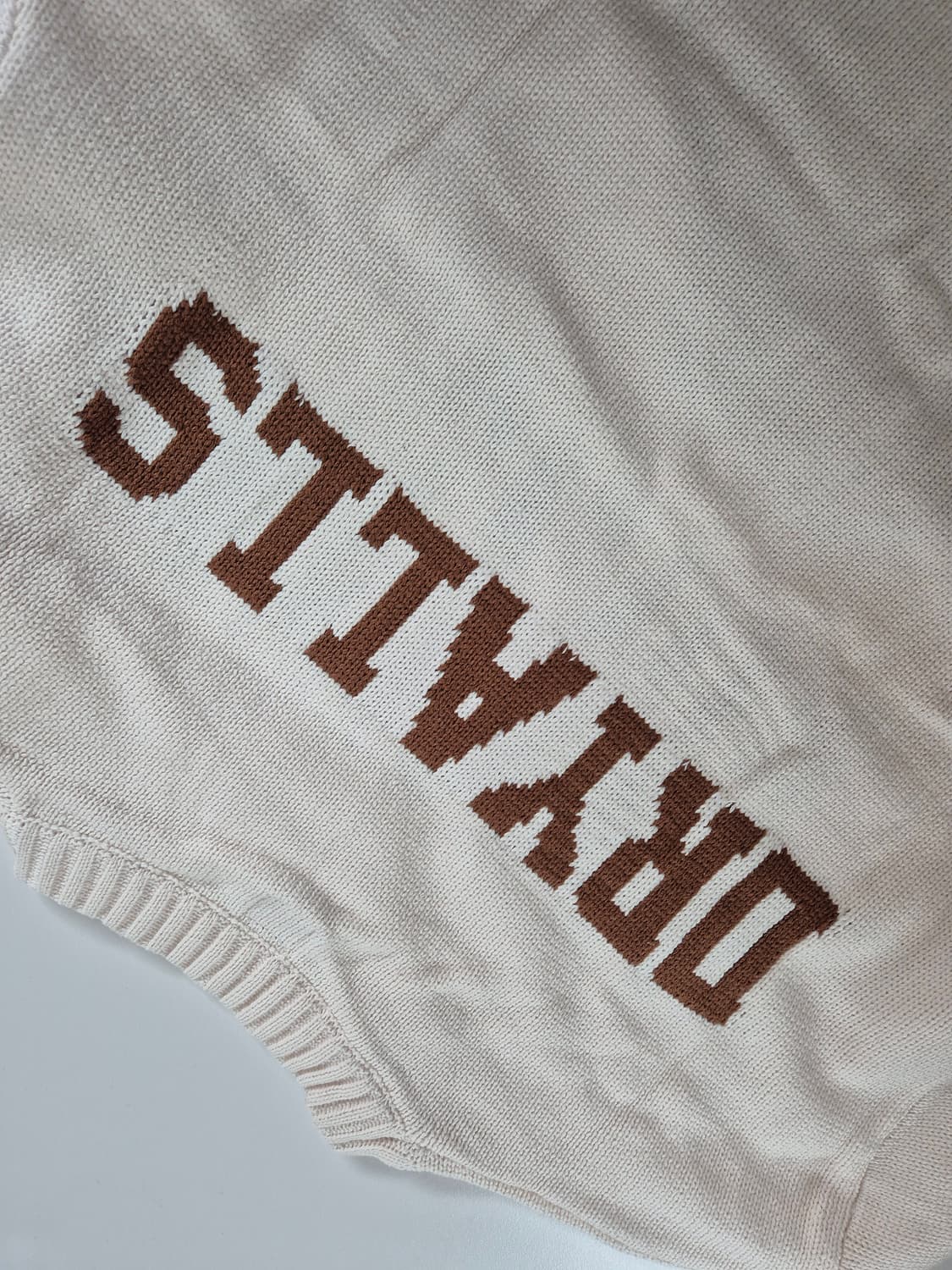 휴먼메이드 닥스 니트 화이트 L (새상품) 상품이미지5