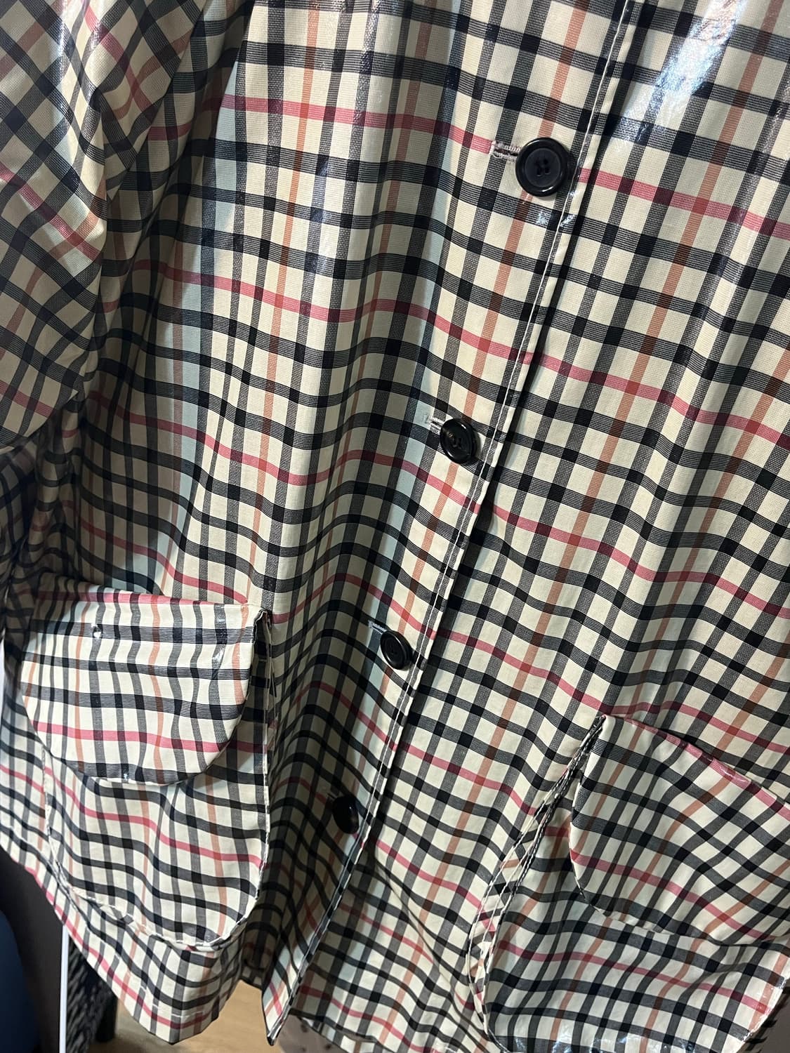 언노운블루 트렌치 코트 상품이미지5