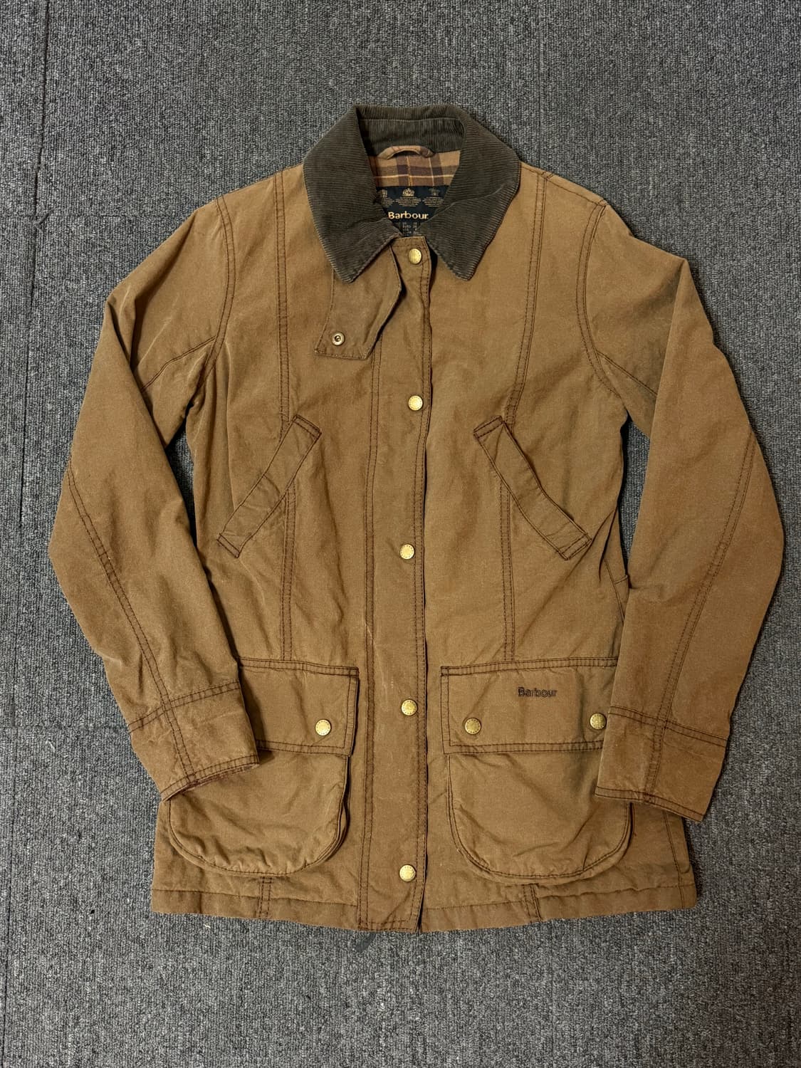 바버 빈티지 비드넬 왁스 자켓 상품이미지1