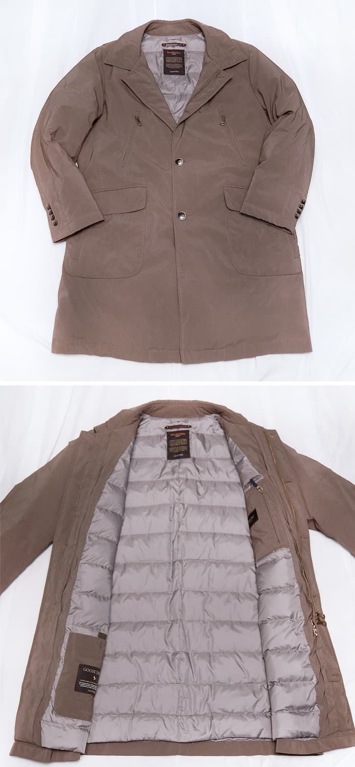 마에스트로 이탈리안 클래식 구스다운 패딩 코트 (105+) 상품이미지2