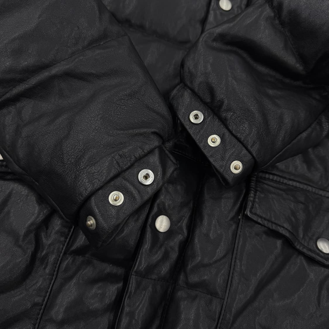Respect 양가죽 램스킨 리얼레더 빈티지 패딩 자켓 상품이미지4