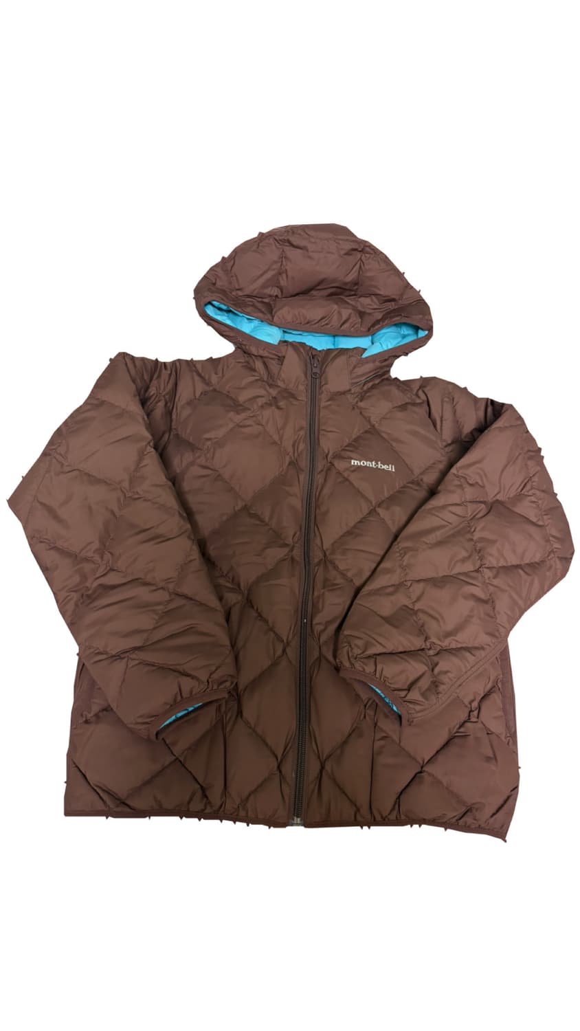 몽벨 리버서블 경량 보온 다운 파카 패딩 자켓 상품이미지1