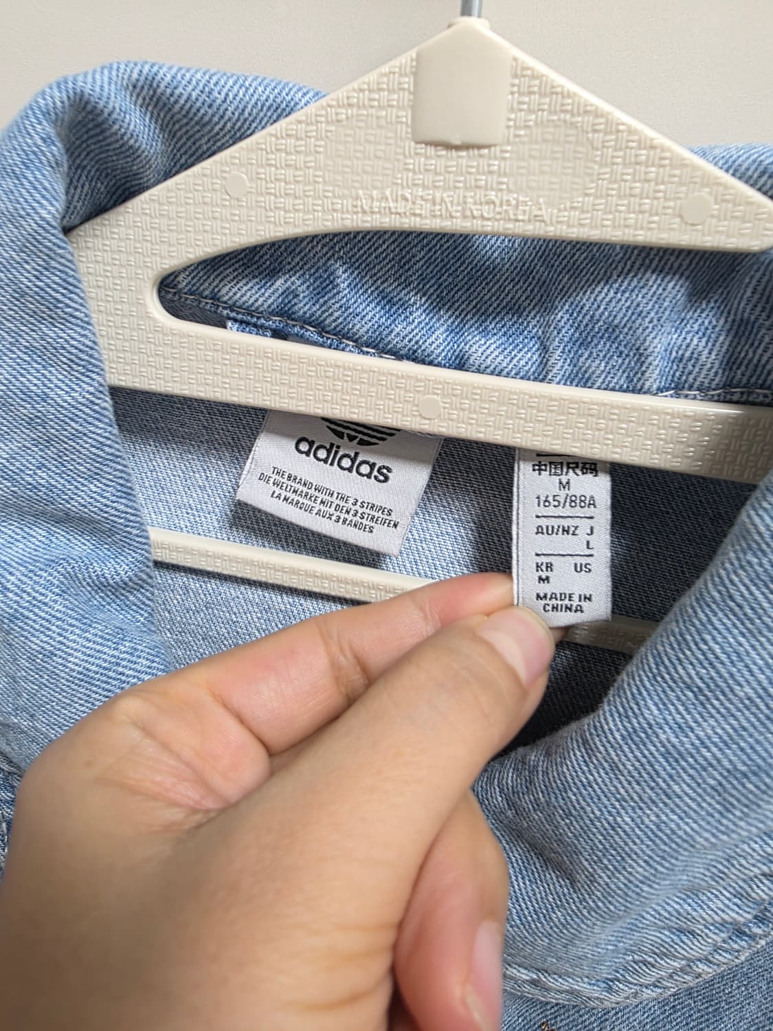 아디다스 라인스톤 청자켓 jn3021 상품이미지5