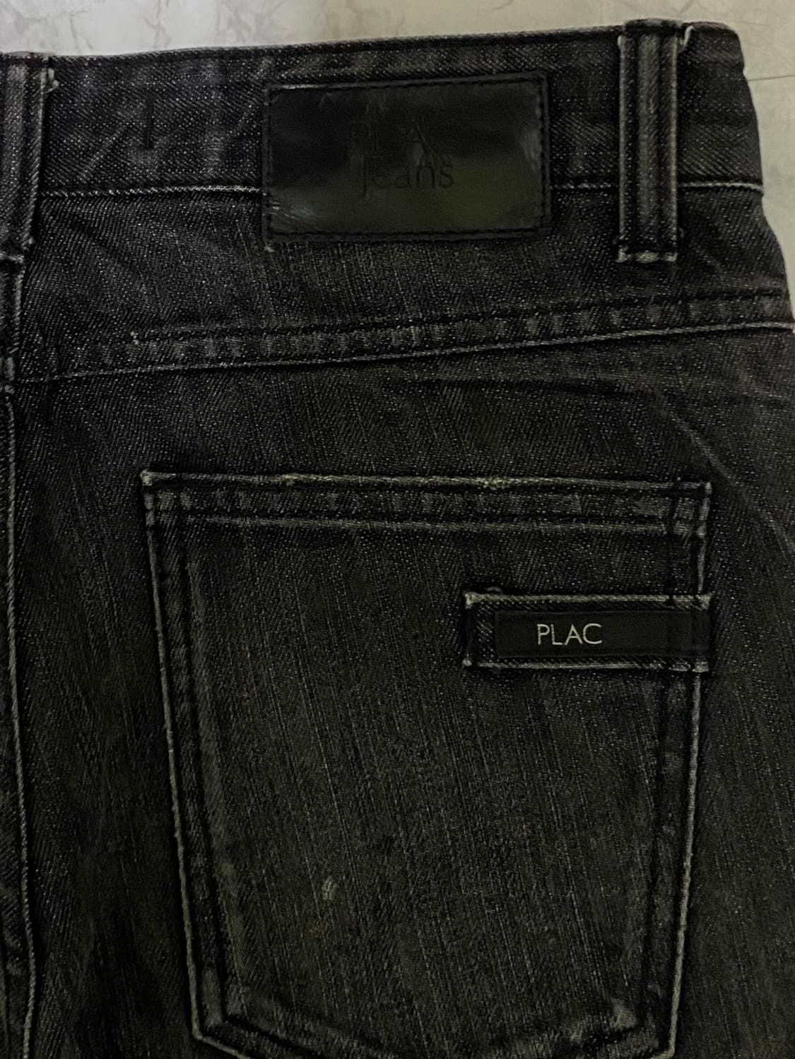 플랙 블랙진 청바지 허리 30 인치 상품이미지4