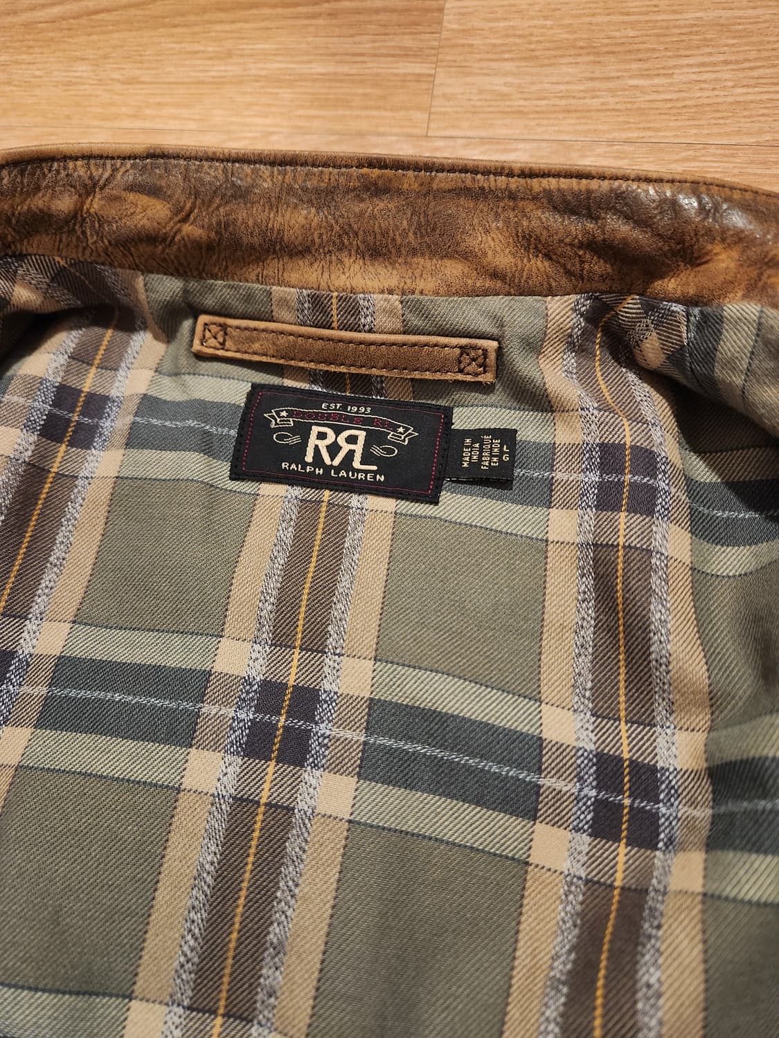 rrl 러프아웃 카페레이서 자켓 L 상품이미지5