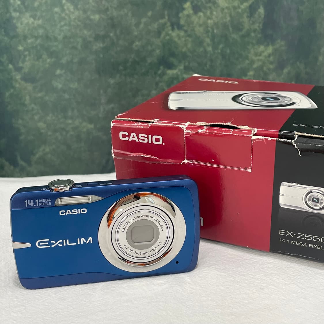 (풀박/메이크업)카시오 exilim ex-z550 디지털카메라 빈티지디카 상품이미지2