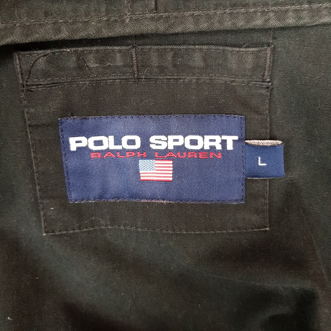 폴로  랄프로렌 로고레터링 후드 롱 파카 자켓 L사이즈 상품이미지6