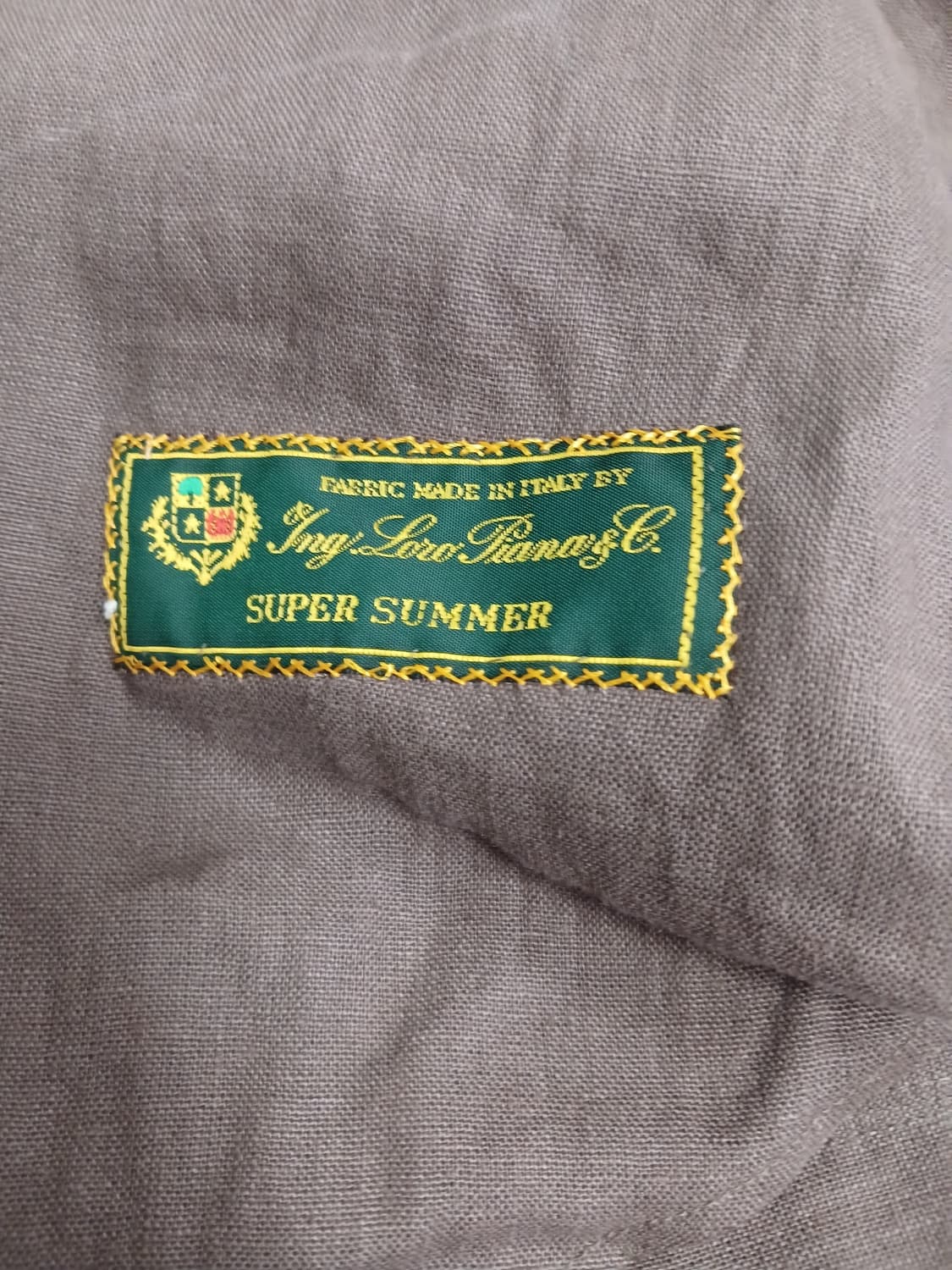 남녀 공용,로로피아나 린넨 블레이저 자켓 상품이미지8