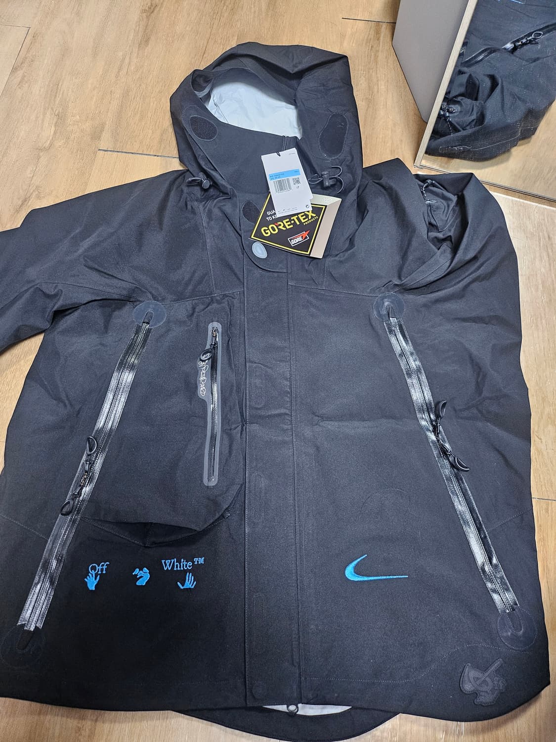 나이키 x 오프화이트 NRG 고어텍스 블랙 M 상품이미지5