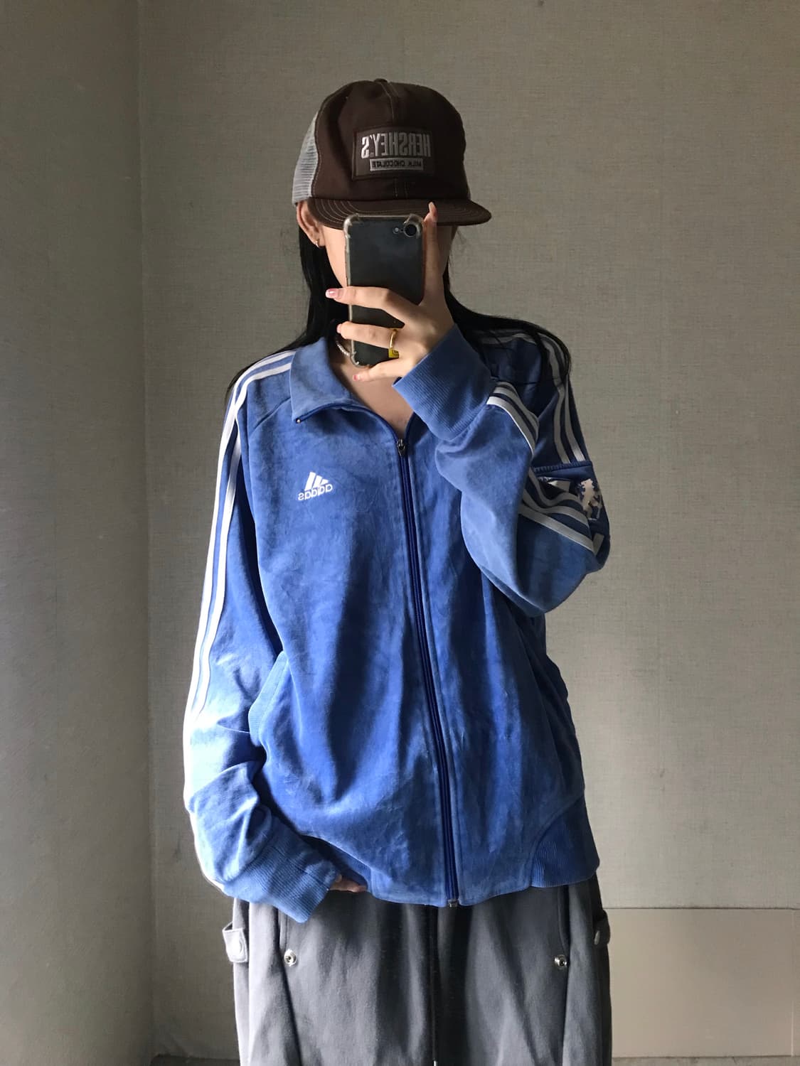아디다스 첼시 벨루어 트랙탑 상품이미지4