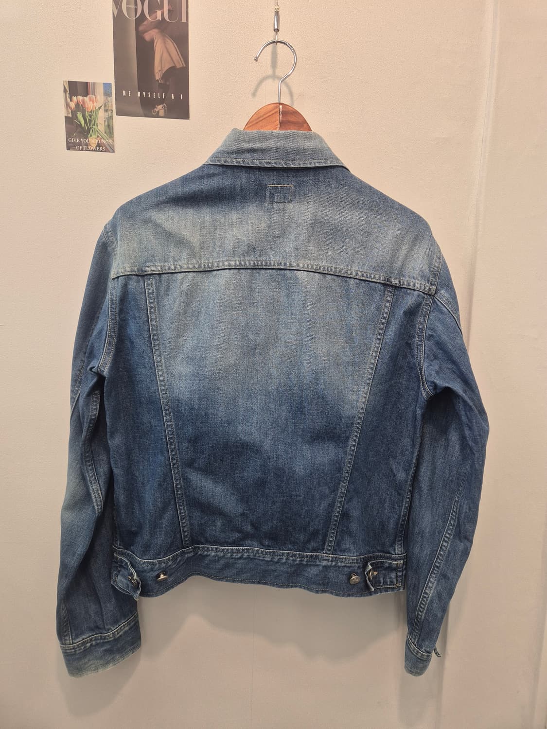 캘빈클라인진 데님 자켓 M 
사이즈   상품이미지3