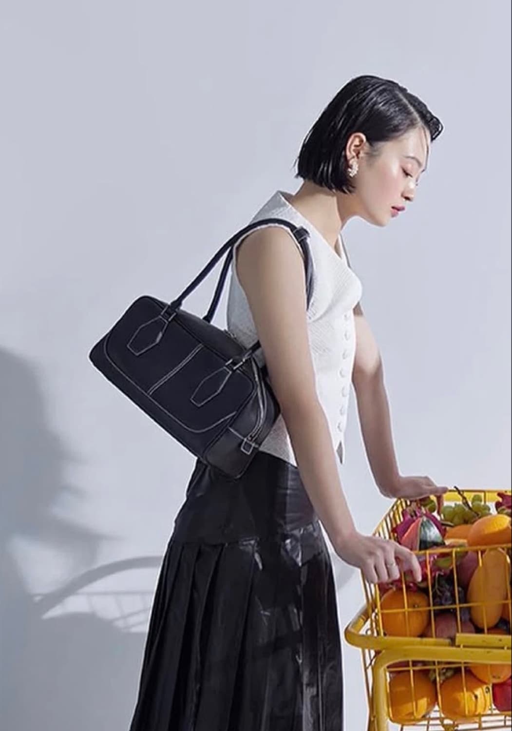 CDSD 네이비 숄더백 상품이미지1
