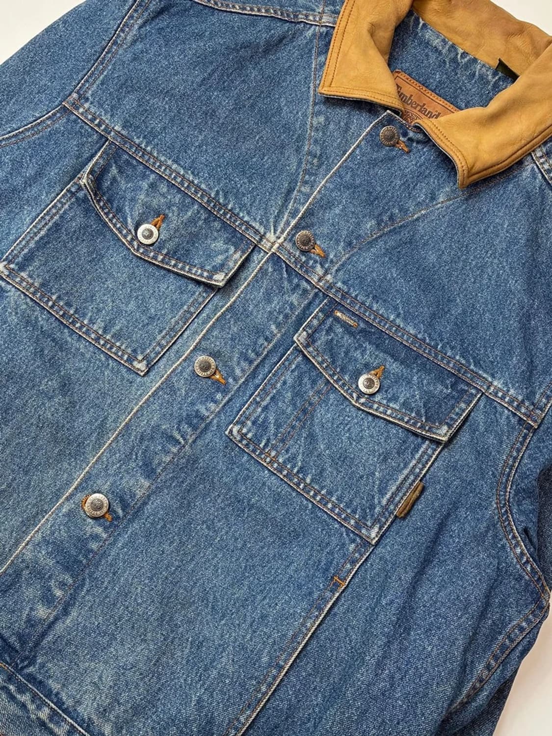 팀버랜드 00s 던가리 데님 트러커 자켓 PN5346 상품이미지3