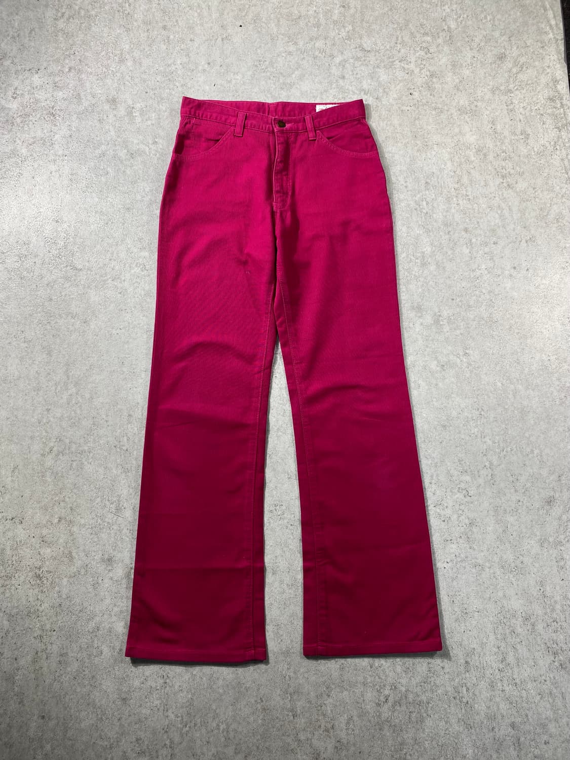 [27] Wrangler 랭글러 블루벨 핑크 코듀로이 부츠컷 팬츠 상품이미지1