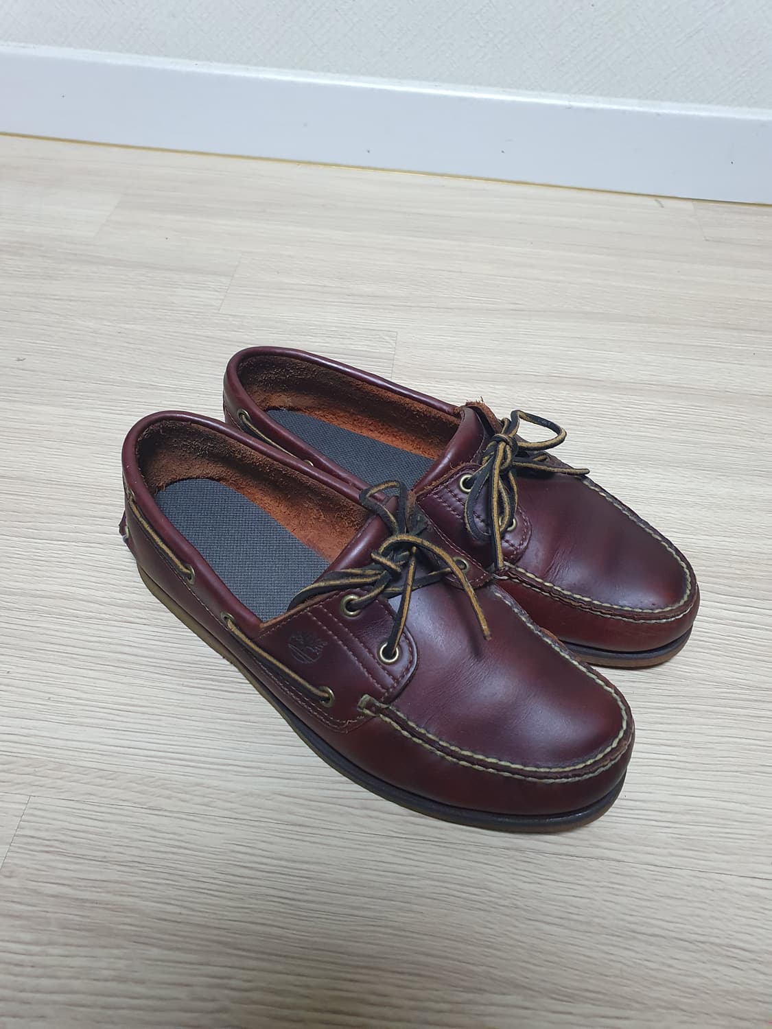 팀버랜드 보트 슈즈 브라운 275~80 상품이미지2