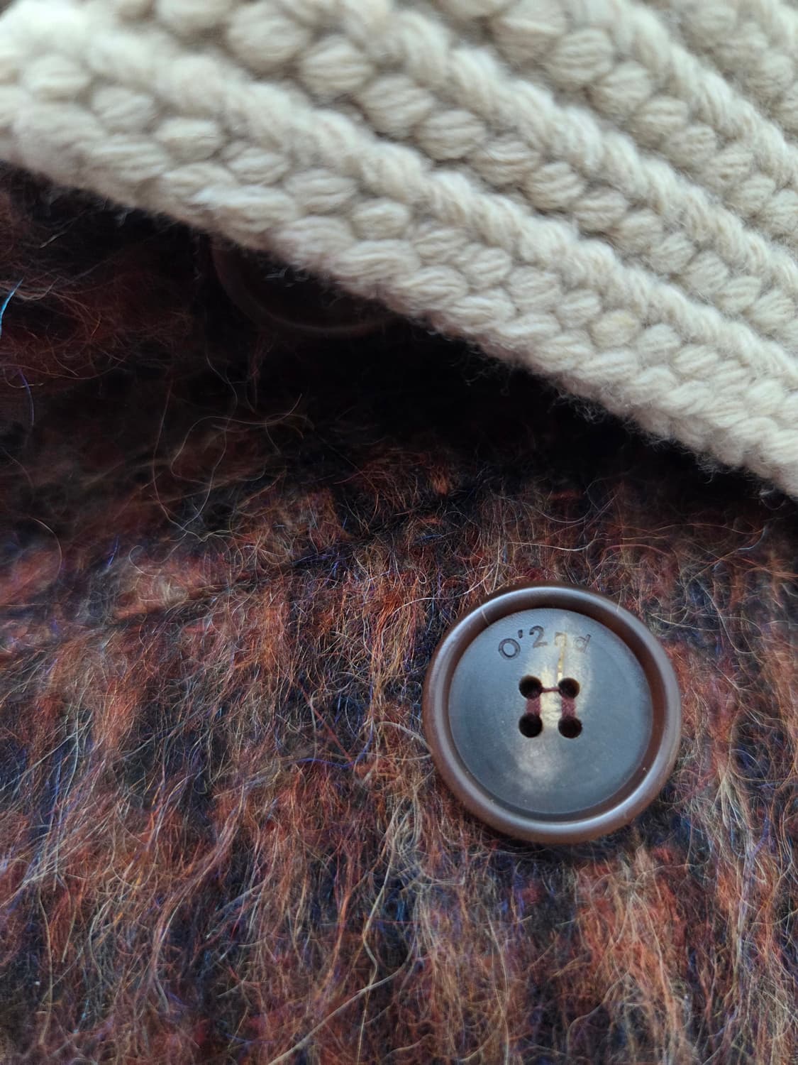 오즈세컨 이태리 울알파카 숄카라 코트 상품이미지4