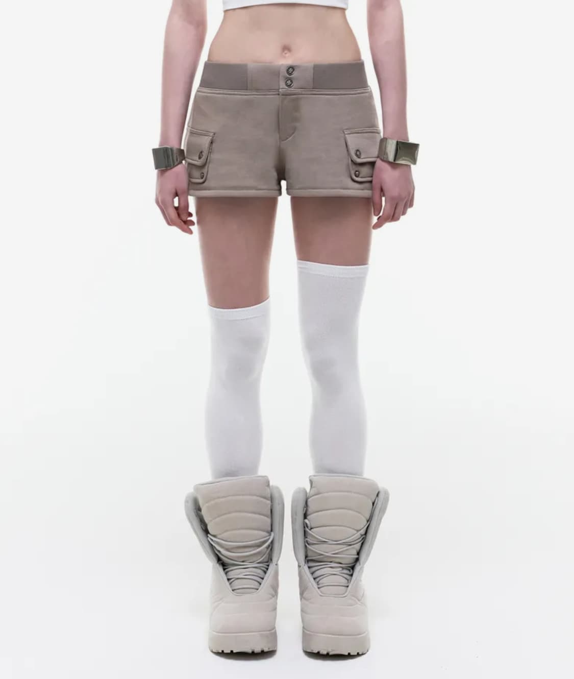 OPUS 0012 boo micro cargo pants beige M 상품이미지1