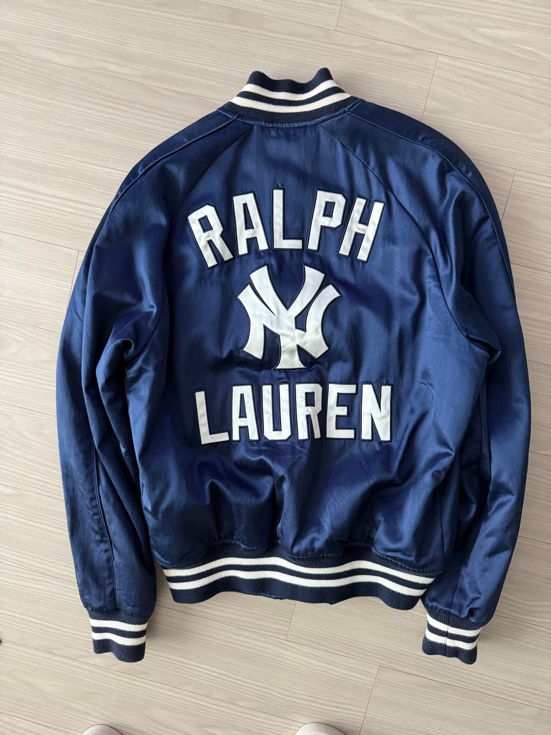 폴로 랄프로렌 MLB 사틴 바시티 자켓 상품이미지2