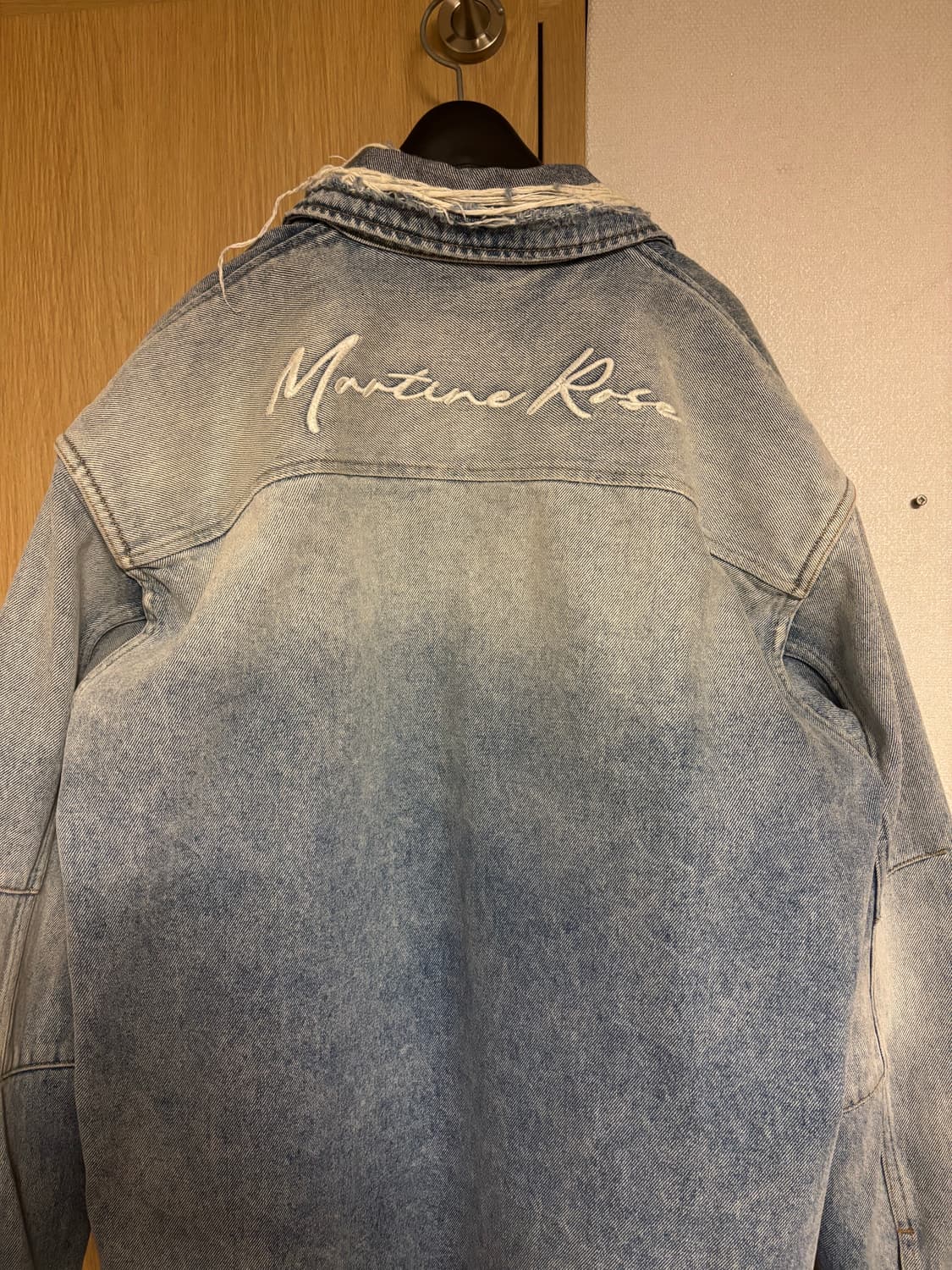 마틴로즈 자수 로고 데님 자켓 상품이미지4