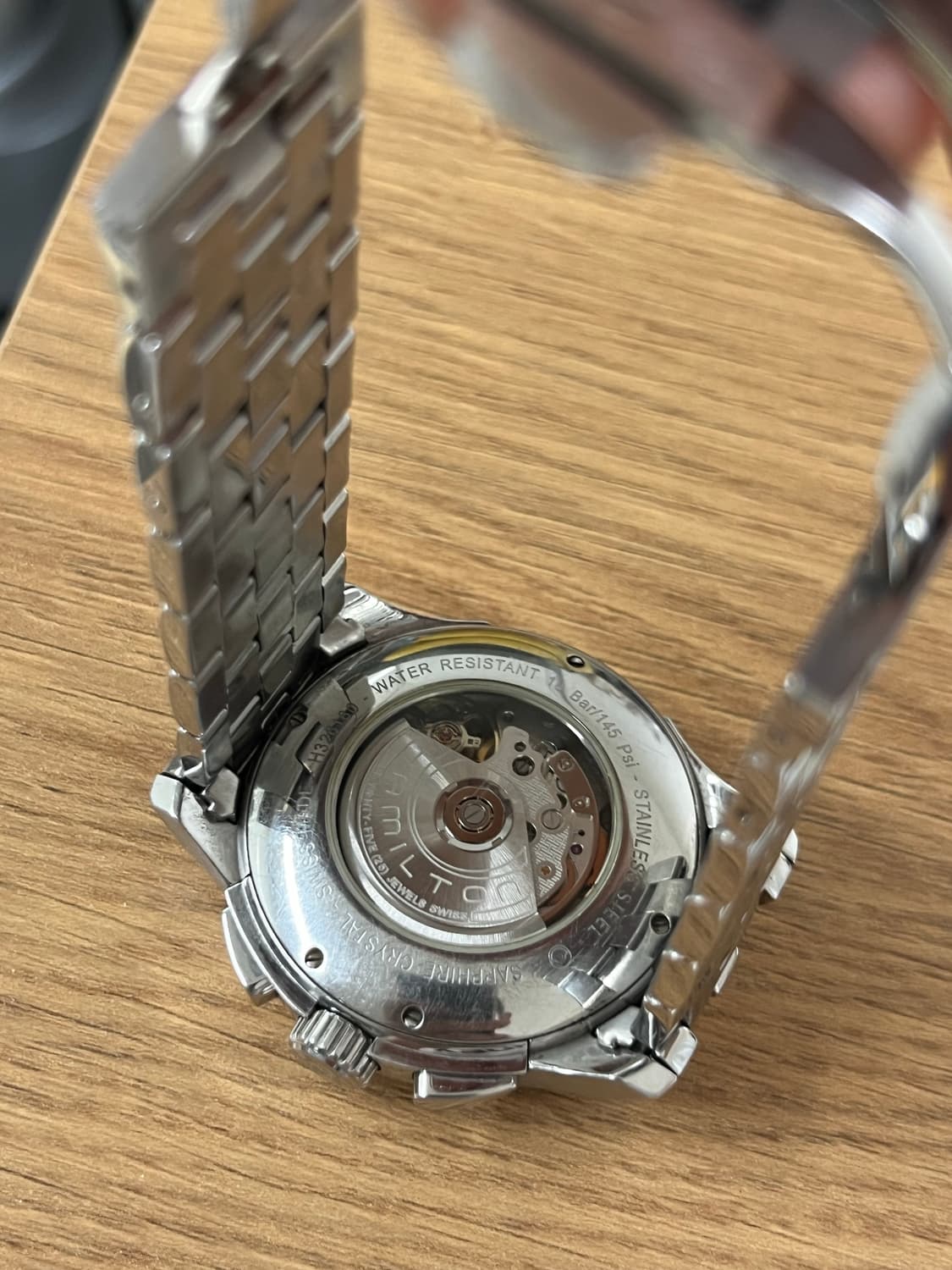 해밀턴 재즈마스터 크로노 오토 H326160 상품이미지4