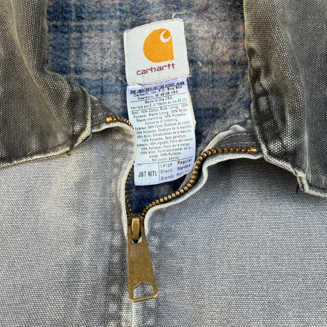 OG Vintage Carhartt J97 MTL Detroit  상품이미지8