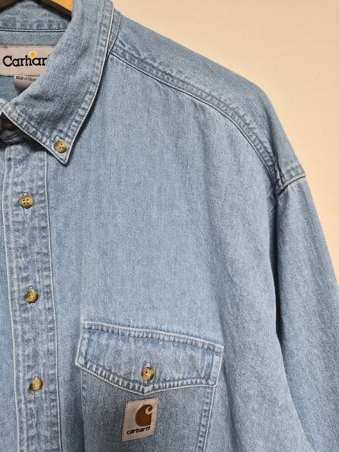 칼하트Carhartt 데님 셔츠 L - S246 상품이미지3