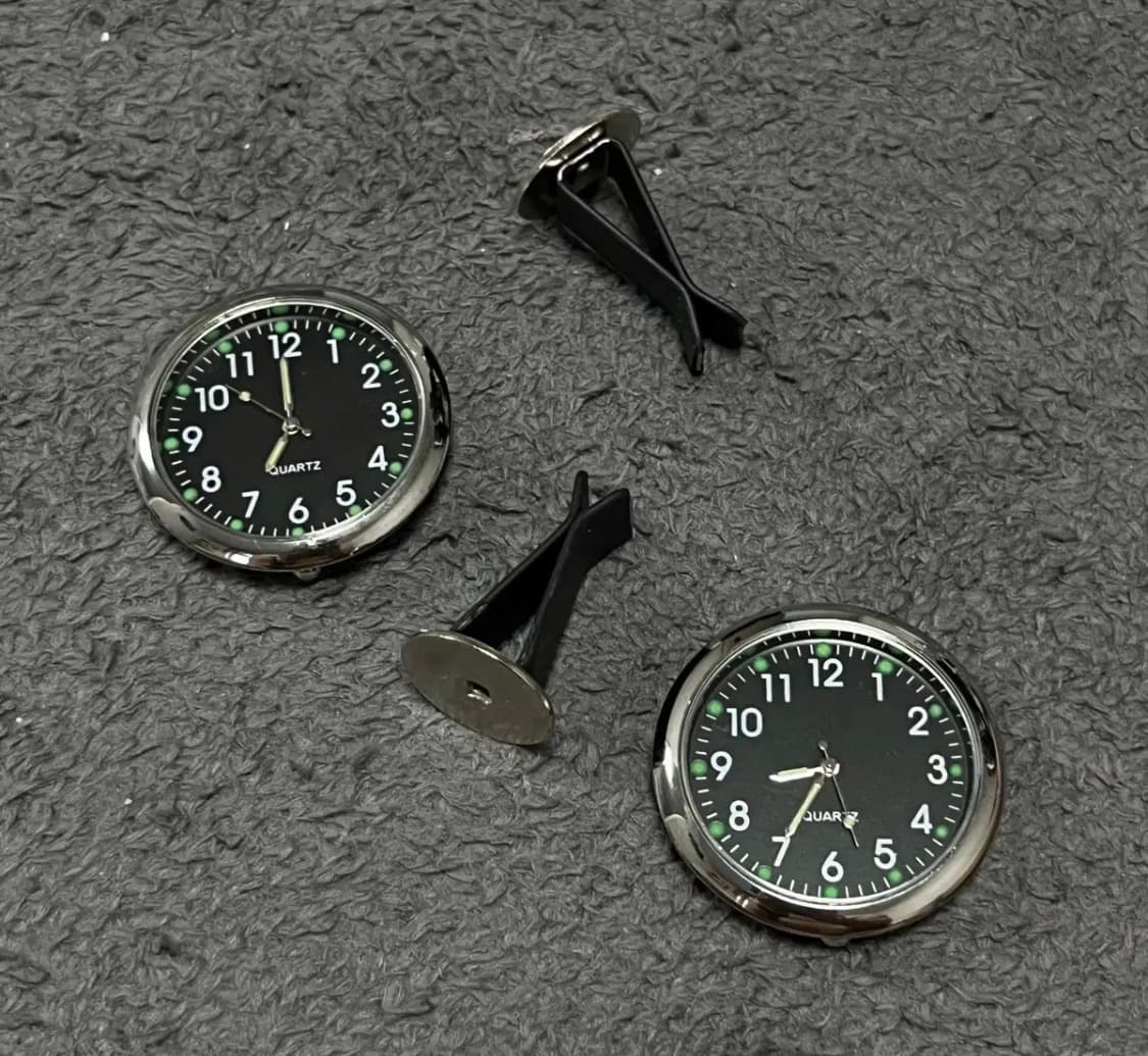 [새상품] 차량용 시계 통풍구 시계 상품이미지1