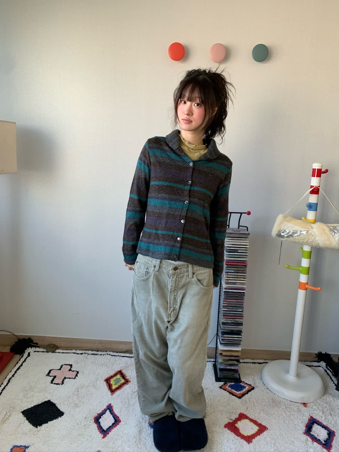 ethnic knit top 상품이미지2