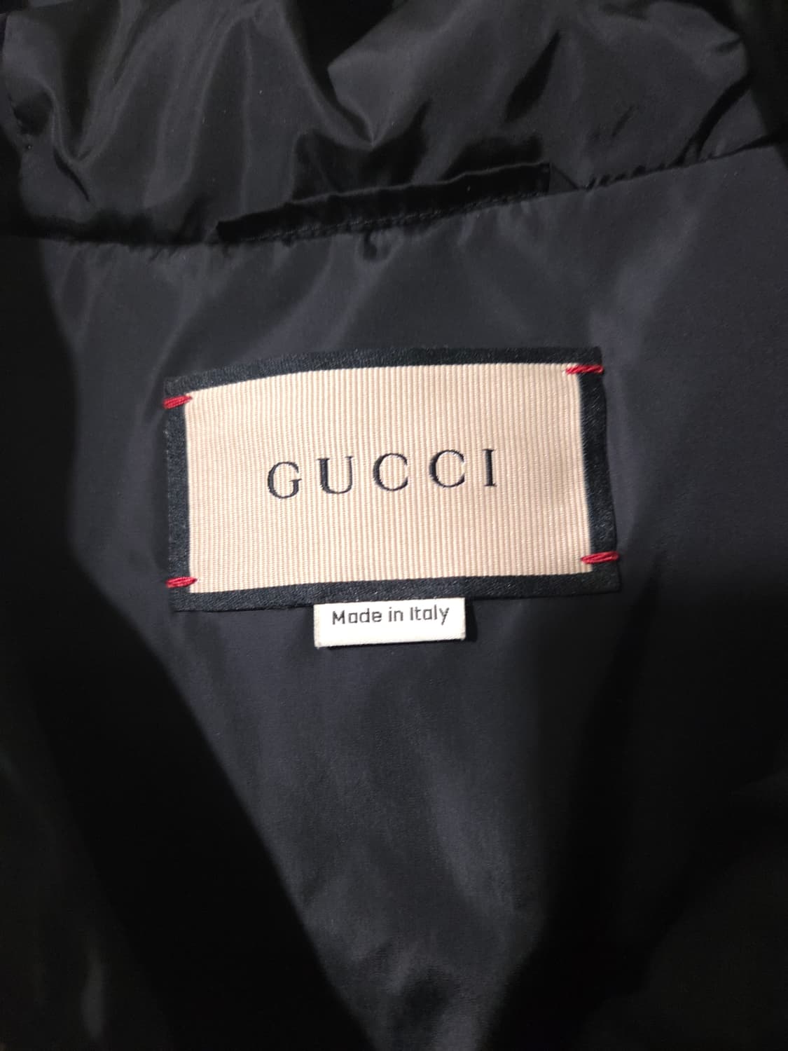 [새상품급] 구찌 풀 모노그램 패딩 조끼 46 Size 상품이미지2