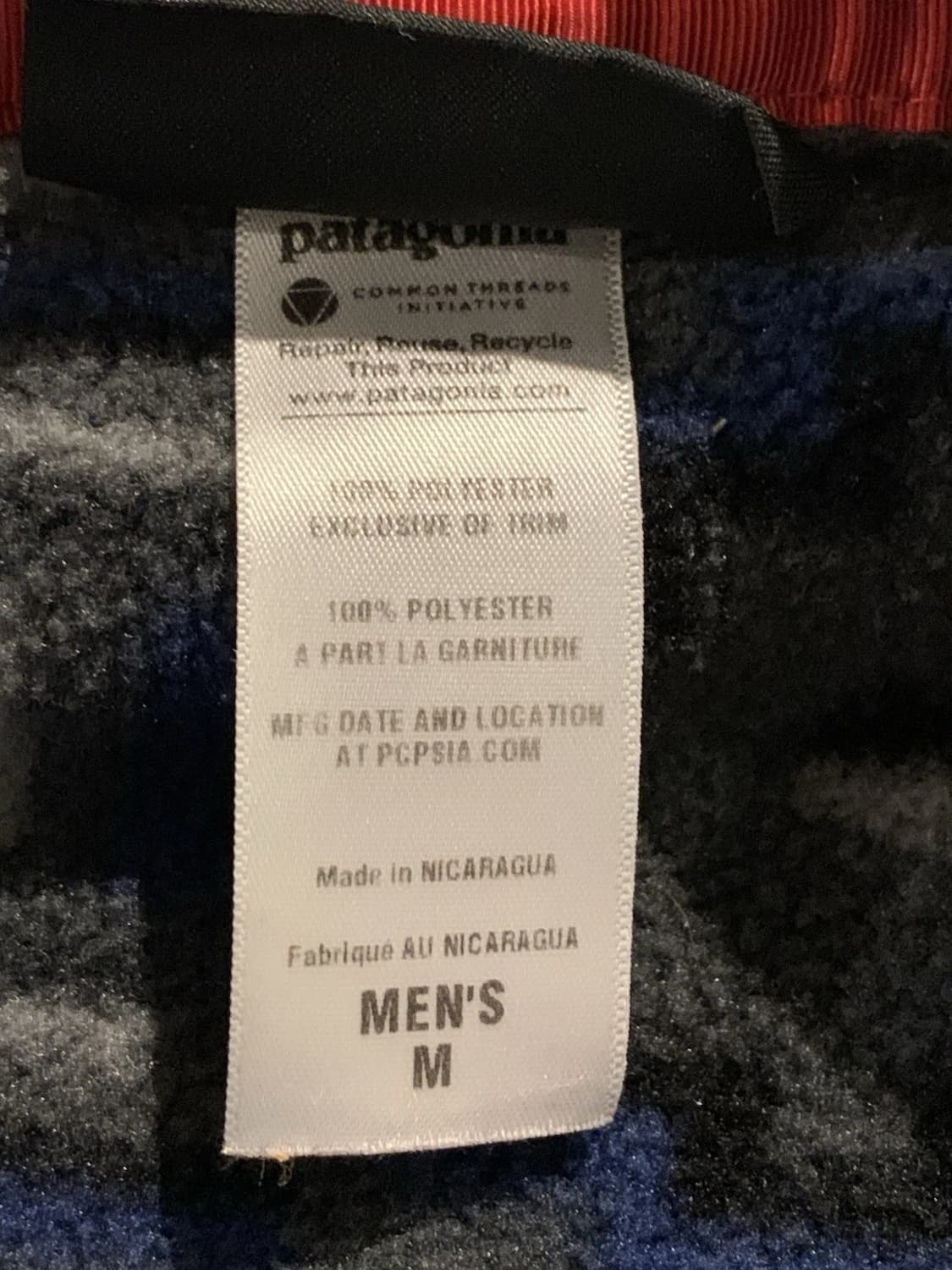 13FW 파타고니아 신칠라 스냅-티 플리스 풀오버 상품이미지7