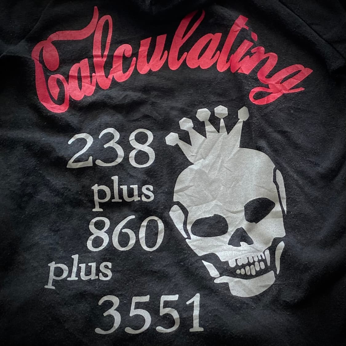 LOVE JUNKIE 펑크 해골 후드집업 상품이미지4