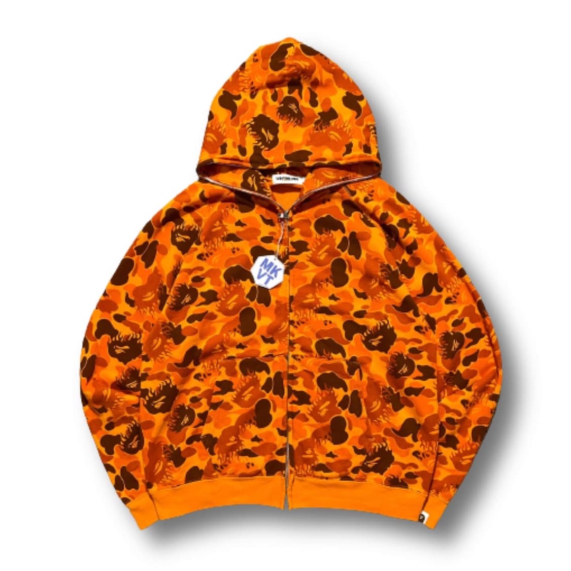 A BATHING APE 베이프 불꽃 카모 후드집업 상품이미지1